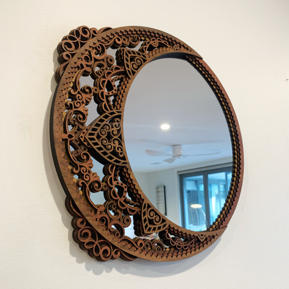 Crescent Moon Mirror