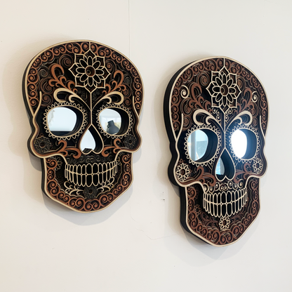 Sugar Skull Mirror