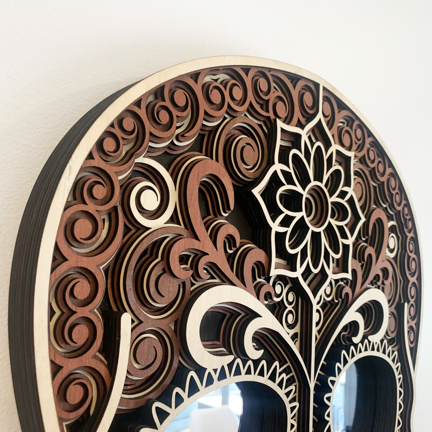 Sugar Skull Mirror