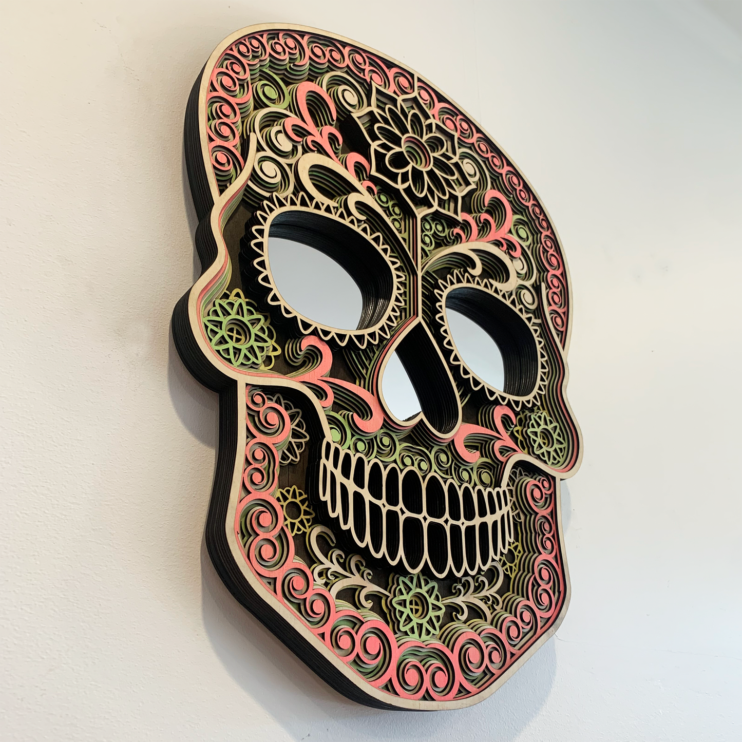 Sugar Skull Mirror