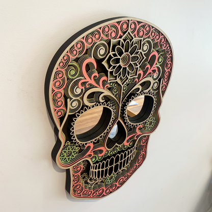 Sugar Skull Mirror